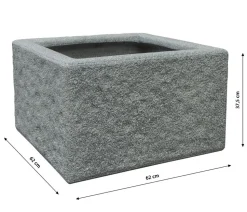 Dehner Leichtbeton-Brunnenumrandung Rocky