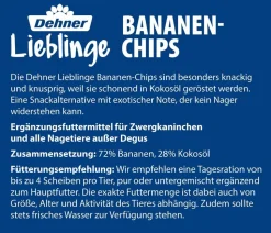Dehner Lieblinge Bananen-Chips, 150 g