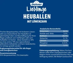 Dehner Lieblinge Heuballen Probierset, 4 x 400 g