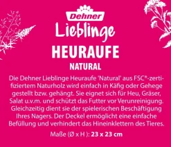Dehner Lieblinge Heuraufe Natural