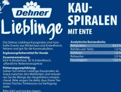 Dehner Lieblinge Hundesnack Kauspiralen