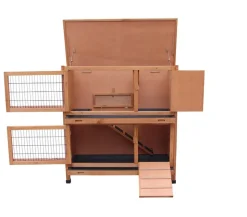 Dehner Lieblinge Kaninchenstall Original mit Wärmedämmung, ca. B114/H116/T57 cm