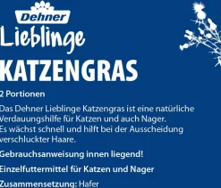 Dehner Lieblinge Katzengras, 2 x 100 g