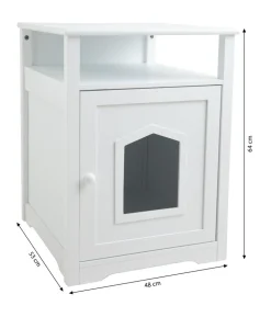 Dehner Lieblinge Katzenschrank Emi, ca. B48/H64/T53 cm