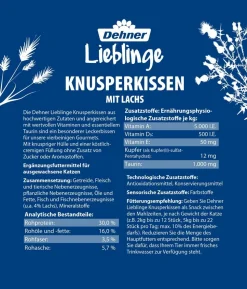 Dehner Lieblinge Katzensnack Knusperkissen, 60 g