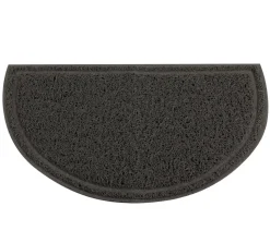 Dehner Lieblinge Katzentoiletten-Vorleger Belmondo, grau, ca. B40/H25 cm