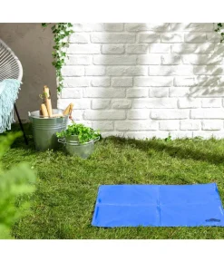 Dehner Lieblinge Kühlmatte Refresh, rechteckig, blau