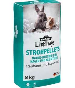 Dehner Lieblinge Kleintierstreu Strohpellets für Nager & Kleintiere
