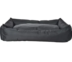 Dehner Lieblinge Kuschelbett Woof, rechteckig, grau
