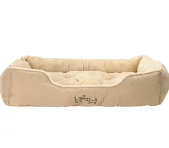 Dehner Lieblinge Kuschelbett Chiara, rund, grau