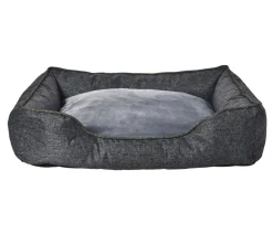 Dehner Lieblinge Kuschelbett Cleo, rechteckig, grau