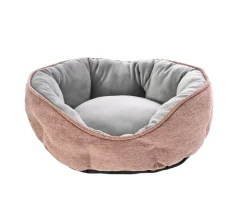 Dehner Lieblinge Kuschelbett Cleo, rechteckig, grau