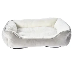 Dehner Lieblinge Kuschelbett Cleo, rechteckig, grau