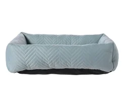 Dehner Lieblinge Kuschelbett Kito, rechteckig, grau