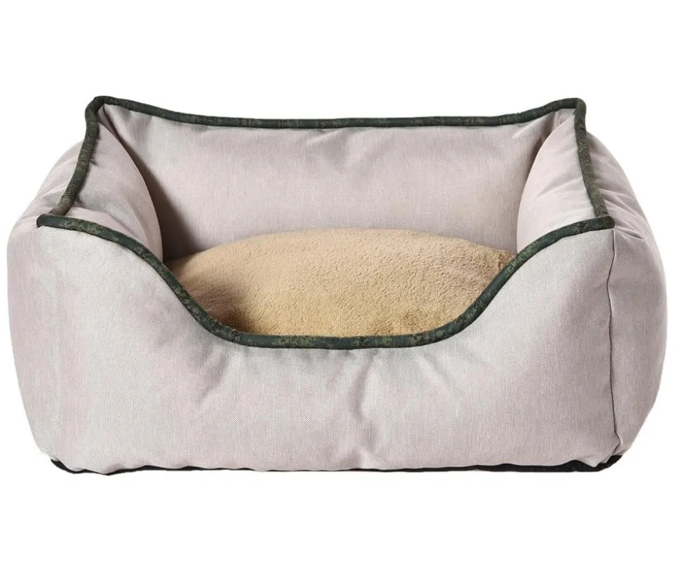 Dehner Lieblinge Kuschelbett Beanie, rechteckig, beige