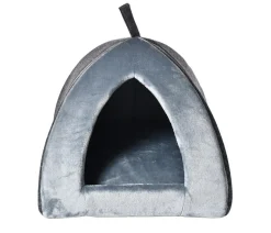 Dehner Lieblinge Kuschelhöhle Cleo, grau, ca. B40/H35/T40 cm