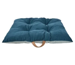 Dehner Lieblinge Kuschelkissen Pitch, rechteckig, blau