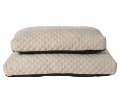 Dehner Lieblinge Kuschelkissen Kenzie, rechteckig, beige