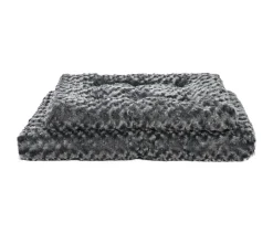Dehner Lieblinge Kuschelkissen Finley, rechteckig, grau