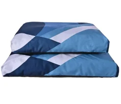 Dehner Lieblinge Kuschelkissen Blue Wave, blau