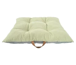 Dehner Lieblinge Kuschelkissen Pitch, rechteckig, grün