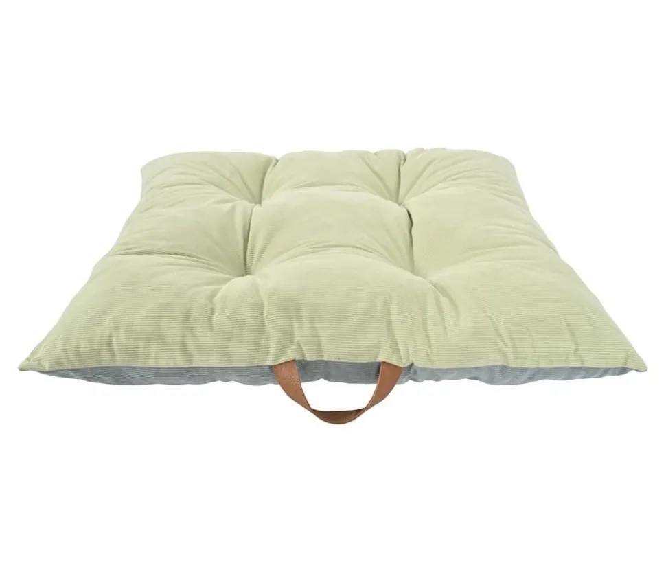 Dehner Lieblinge Kuschelkissen Pitch, rechteckig, grün
