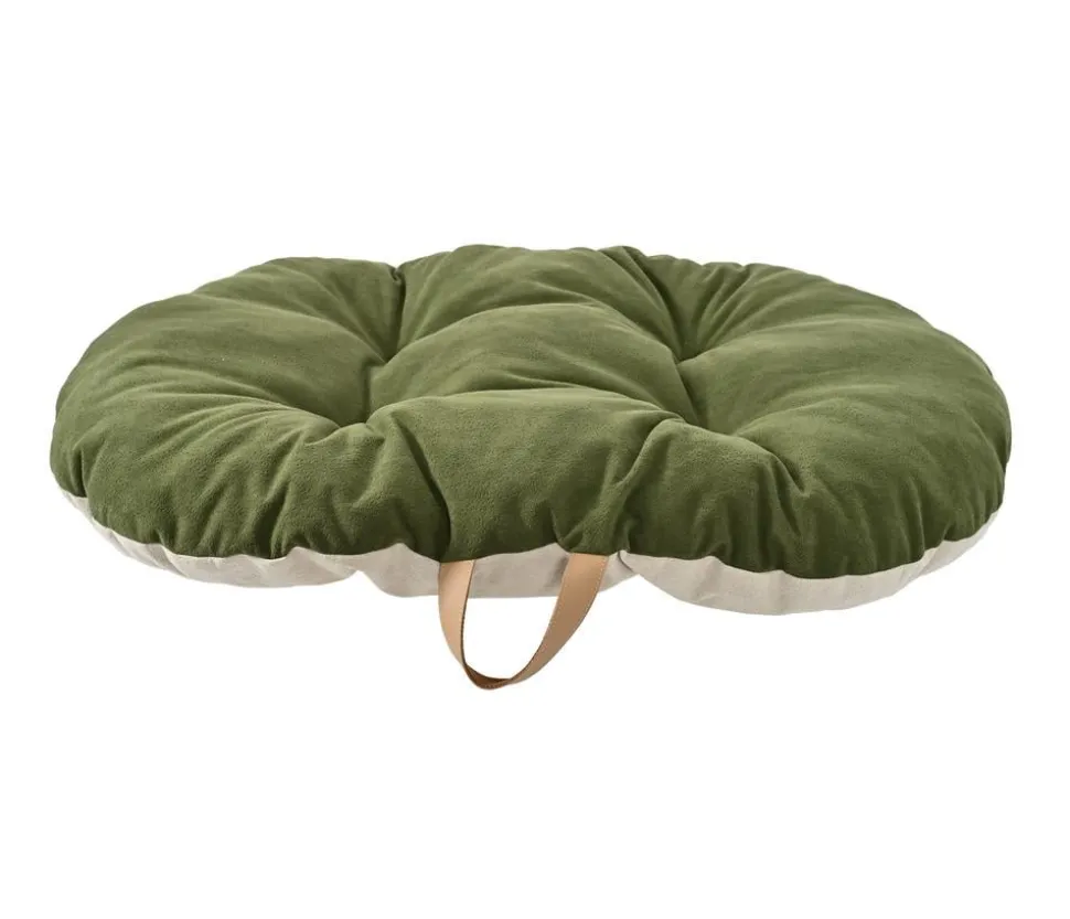 Dehner Lieblinge Kuschelkissen Indiana, oval, grün