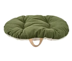 Dehner Lieblinge Kuschelkissen Indiana, oval, grün