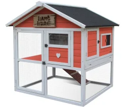 Dehner Lieblinge Nagerheim Castel, apricot, ca. B106/H108/T103 cm
