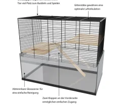 Dehner Lieblinge Nagerheim Glas Palast