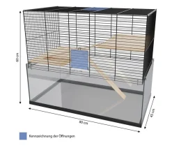 Dehner Lieblinge Nagerheim Glas Palast