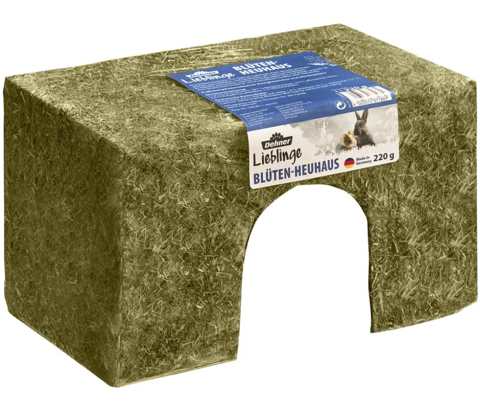 Dehner Lieblinge Nagersnack Blüten-Heuhaus