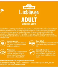 Dehner Lieblinge Nassfutter für Hunde Adult
