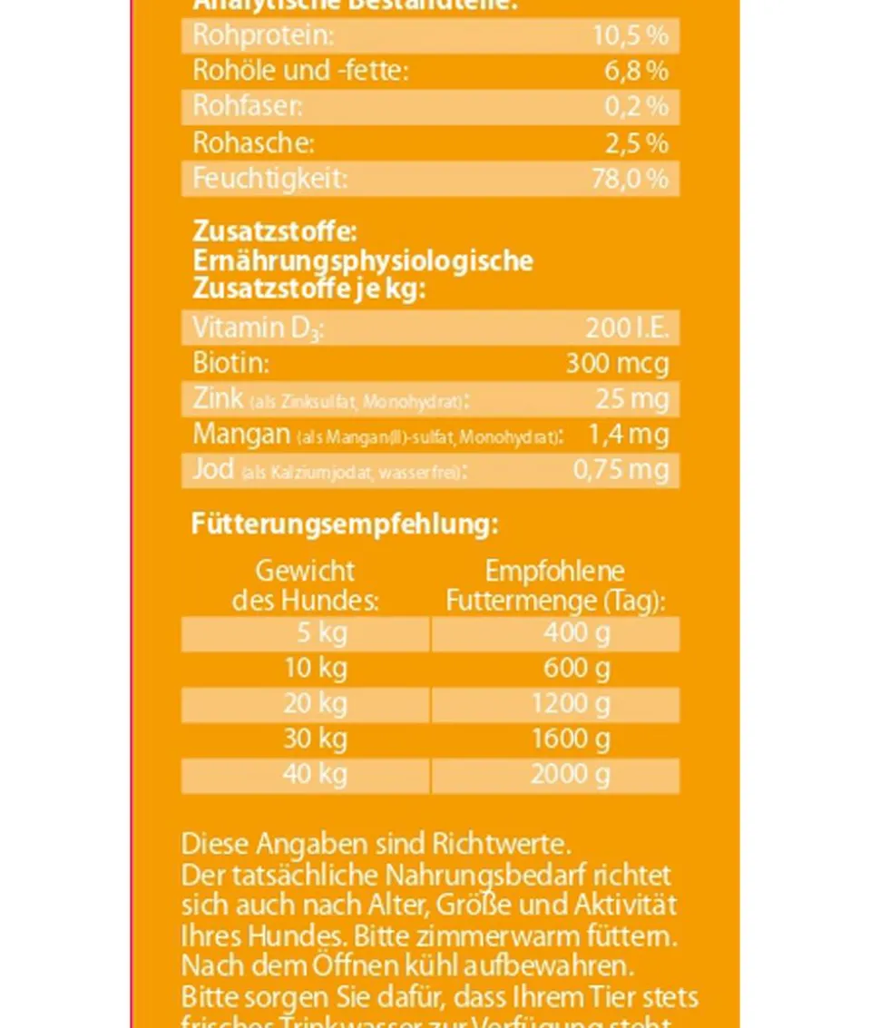 Dehner Lieblinge Nassfutter für Hunde Adult
