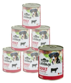 Dehner Lieblinge Nassfutter für Hunde Adult