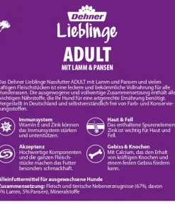 Dehner Lieblinge Nassfutter für Hunde Adult