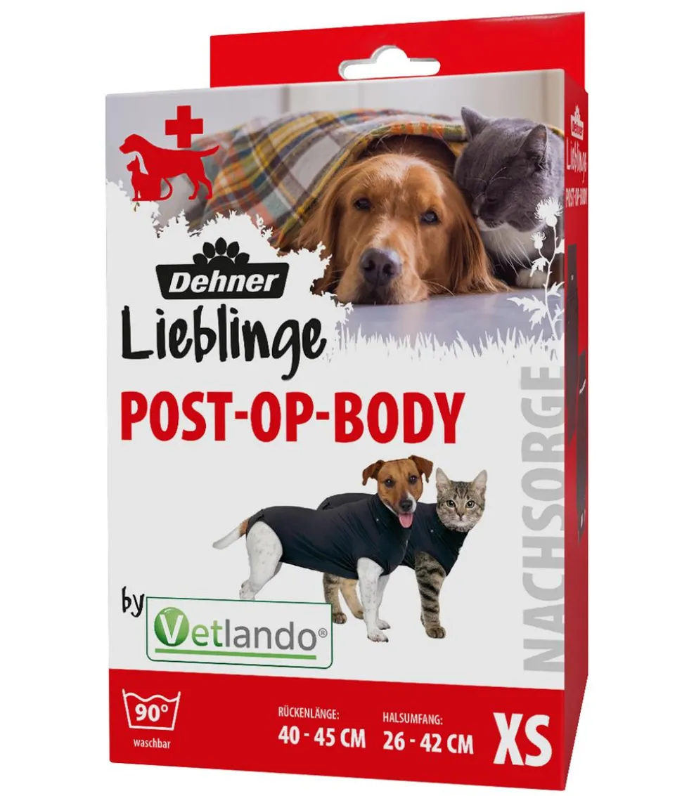 Dehner Lieblinge Post-OP-Body, schwarz
