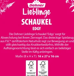 Dehner Lieblinge Schaukel Edgy, ca. B16/H27/T16 cm