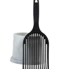Dehner Lieblinge Streuschaufel Easy litter, mit Halter, ca. B18/H35/T10 cm