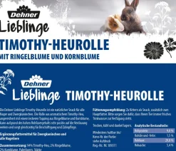 Dehner Lieblinge Timothy-Heurolle mit Ringelblume & Kornblume, 200 g