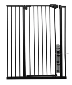 Dehner Lieblinge Treppenschutzgitter, grau, ca. B74-96,5/H104 cm