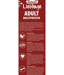 Dehner Lieblinge Trockenfutter für Hunde Multiprotein Adult