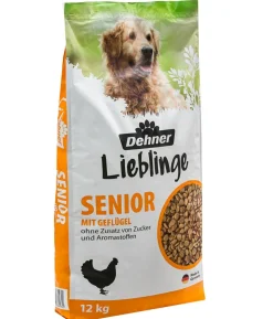 Dehner Lieblinge Trockenfutter für Hunde Senior, Geflügel