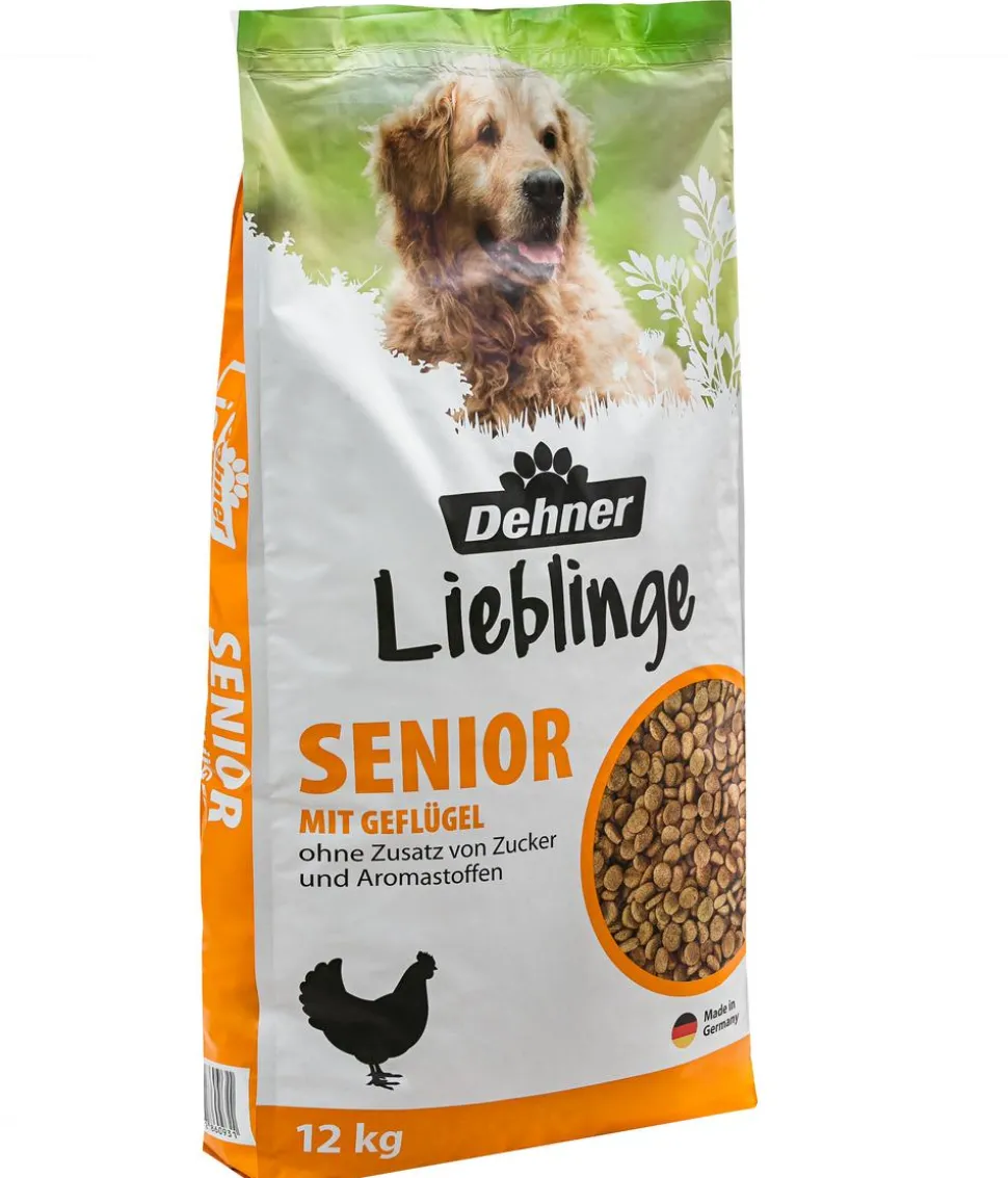 Dehner Lieblinge Trockenfutter für Hunde Senior, Geflügel