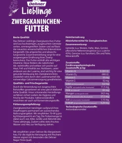 Dehner Lieblinge Zwergkaninchen-Futter