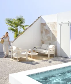 Dehner Lounge Altea, 4-teilig