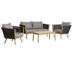 Dehner Lounge Granada, 4-teilig