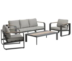 Dehner Lounge Salo, 4-teilig
