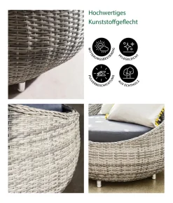 Dehner Loungesessel Avani, ca. B95/H76/T97 cm