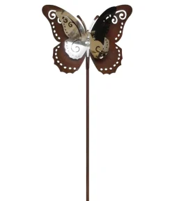 Dehner Metall-Dekostab Schmetterling, ca. H91 cm